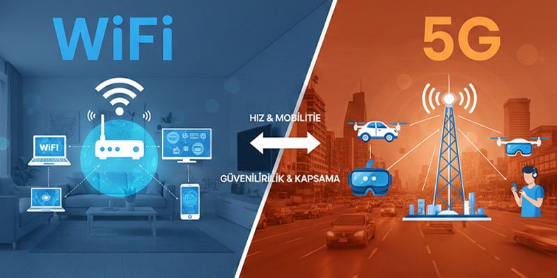 Wi-Fi ve Mobil Veri Bağlantı Karşılaştırması - Ping ve Hız Analizi